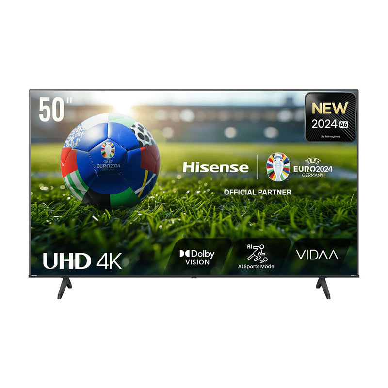 SMART TV HISENSE 50" UHD 50A6N