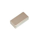 ÍMAN NEODÍMIO BLOCO IM30 NÍQUEL 20 X 10 X 5 MM