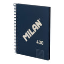 MILAN SERIE 1918 CUADERNO ESPIRAL FORMATO A5 CUADRICULA 5X5MM - 8