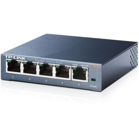 TP-Link TL-SG105 Não-gerido Gigabit Ethernet (10/100/1000) Preto