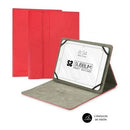 FUNDA SUBBLIM CLEVER STAND PARA TABLETS DE 10.1"-11" ROJA
