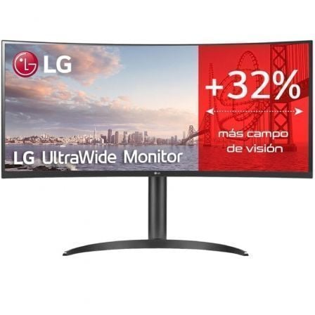 LG 34WQ75C-B monitor de ecrã 86,4 cm (34") 3440 x 1440 pixels Qu