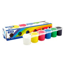 MILAN PACK DE 6 BOTES DE TEMPERA 25ML + 1 PINCEL SERIE 101 - SECA
