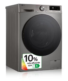 MÁQUINA DE LAVAR ROUPA LG F4WR7009AGS 9K 1400R INOX