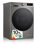 MÁQUINA DE LAVAR ROUPA LG F4WR7009AGS 9KG INOX