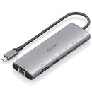 DOCKING USB TIPO-C AISENS ASUC-8P033-GR 1XHDMI 1XUSB 2XUSB TIPO-C