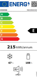 FRIGORÍFICO COMBINADO HISENSE RB329N4AWE 180X55 BRANCO