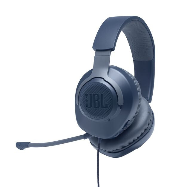 AUSCULTADORES GAMING C FIO JBL QUANTUM 100 OVER EAR BLUE