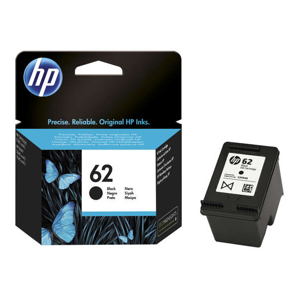 HP Tinteiro original 62 Preto