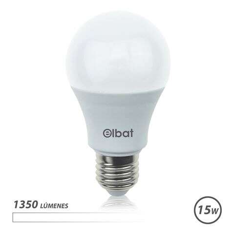 ELBAT BOMBILLA LED A60 15W E27 1350LM - 4000K LUZ BLANCA