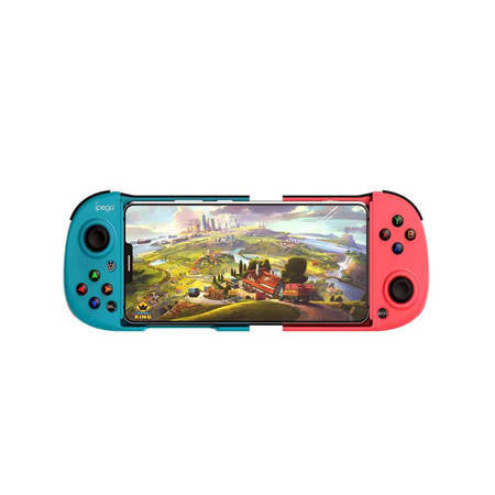 GAMEPAD SEM FIO IPEGA PG-9217B COM SUPORTE PARA SMARTPHONE AZULVE