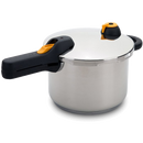 Teka 890263 panela de pressão 6 l Preto, Aço inoxidável