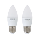 LED E27 3W C37 2PCS