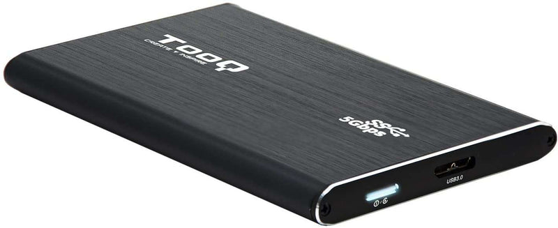 CAIXA EXTERNA PARA DISCO RIGIDO DE 2.5" TOOQ TQE-2529B USB 3.1