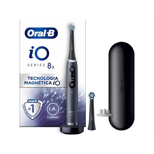 Oral-B iO 8S Adulto Escova de dentes vibratória Preto