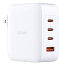 CARGADOR DE PARED GAN D-LINK DCP-101 3XUSB TIPO-C 1XUSB 100W