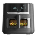 FREIDORA AIRE SOLAC FA1801 8L DIGITAL 2RESIS IND