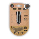 CARGADOR DE COCHE TECH ONE TECH TEC2802 2XUSB 2.4A