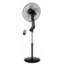 VENTILADOR DE PEDESTAL COÍN BLACK 50 W, Ø40 CM, PRETO, 40 X 40 X