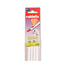 CABOFIX FLEXIVEL E ADESIVO 5,5X5MM BRANCO 4M (BLISTER) INOFIX 220
