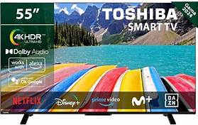 TV TOSHIBA 55" 55QV3363DG UHD QLED SMART TV PEANA