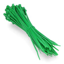ABRAÇADEIRAS VERDES 200X4,8MM (SACO 100 UNID.) NYLON DE ALTA QUAL