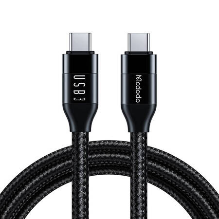 CABLE USB-C TO USB-C MCDODO CA-7132, 100W, 1.2M (BLACK)