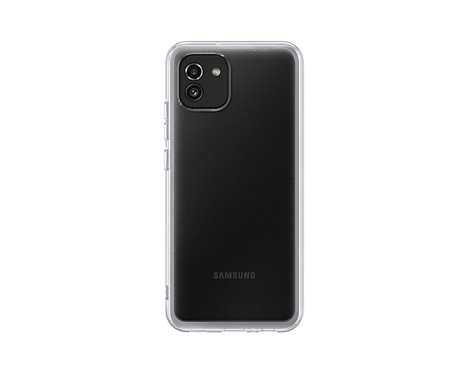 Samsung EF-QA036TTEGEU capa para telemóvel 16,5 cm (6.5") Transp