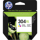 HP Tinteiro original 304XL Tricolor