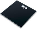 BASCULA BEURER GS10 DIGITAL VIDRIO NEGRA 180K