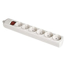TOMADA DE SUPERFÍCIE BIPOLAR COM 6 TOMADAS COM T/TL 10/16A 250V C