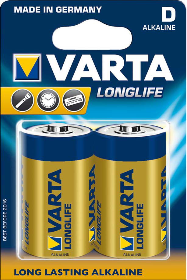 Varta 4120 Bateria descartável D Alcalino