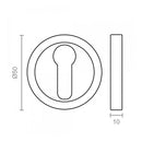 BLÍSTER ROSETA PERA 707 Ø50MM NS EDM