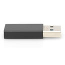 Ewent EW9650 adaptador para cabos USB Type-A USB Type-C Preto
