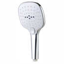 CHUVEIRO DE MÃO ANTI-CALCARE. SQUARE. 3 FUNÇÕES. COR CROMADA. EDM