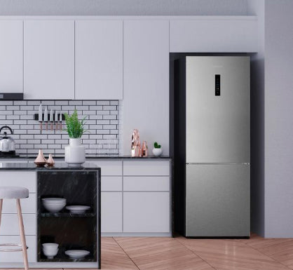 FRIGORÍFICO BOLERO COOLMARKET COMBI 495 INOX E