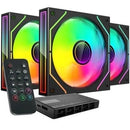 PACK 3 VENTILADORES MARS GAMING MF-3DPROKIT 12CM + HUB + MANDO A