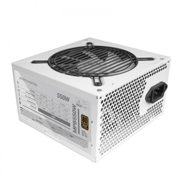 FUENTE DE ALIMENTACIÓN MARS GAMING MPB550 550W VENTILADOR 12CM 80