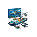 LEGO 60368 CITY EXPLORADORES DEL ÁRTICO BARCO