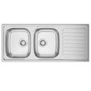 LAVA LOUÇA ENCASTRAR NÃO POLIDO RODI - OKIO LINE 116 FLAT-G06F6KO