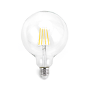 LÂMPADA DE FILAMENTO LED (TRANSPARENTE) G125 E27 4W