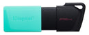 256GB USB3.2 GEN1 DATATRAVELER EXODIA M (BLACK + TEAL)