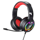 AUSCULTADORES GAMING RGB C MICROFONE (PRETO)