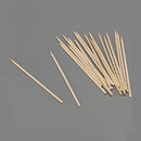 BLISTER 100 ESPETOS DE MADEIRA HIGIENICOS DE 100X2MM