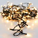 GRINALDA EXTERIOR LED 180 LEDS LUZ QUENTE 16,5M