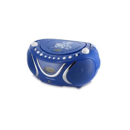 METRONIC RADIO CD MP3 SQUARE AZUL