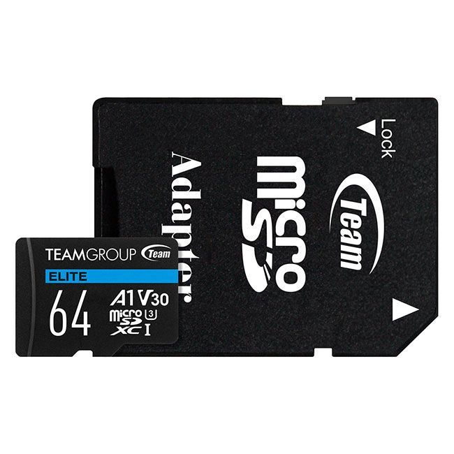 CARTÃO DE MEMÓRIA MICRO SD ELITE TEAM GROUP 64GB CLASS10 UHS-I U3