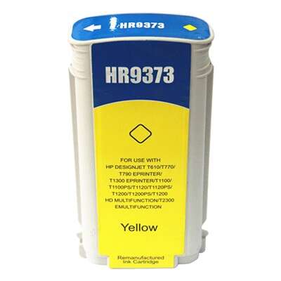 HP 72 AMARILLO CARTUCHO DE TINTA GENERICO - REEMPLAZA C9373A