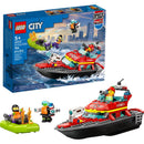 LEGO 60373 CITY LANCHA DE RESGATE DE BOMBEIROS