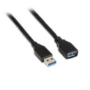 AISENS A105-0041 cabo USB 1 m USB 3.2 Gen 1 (3.1 Gen 1) USB A Pre